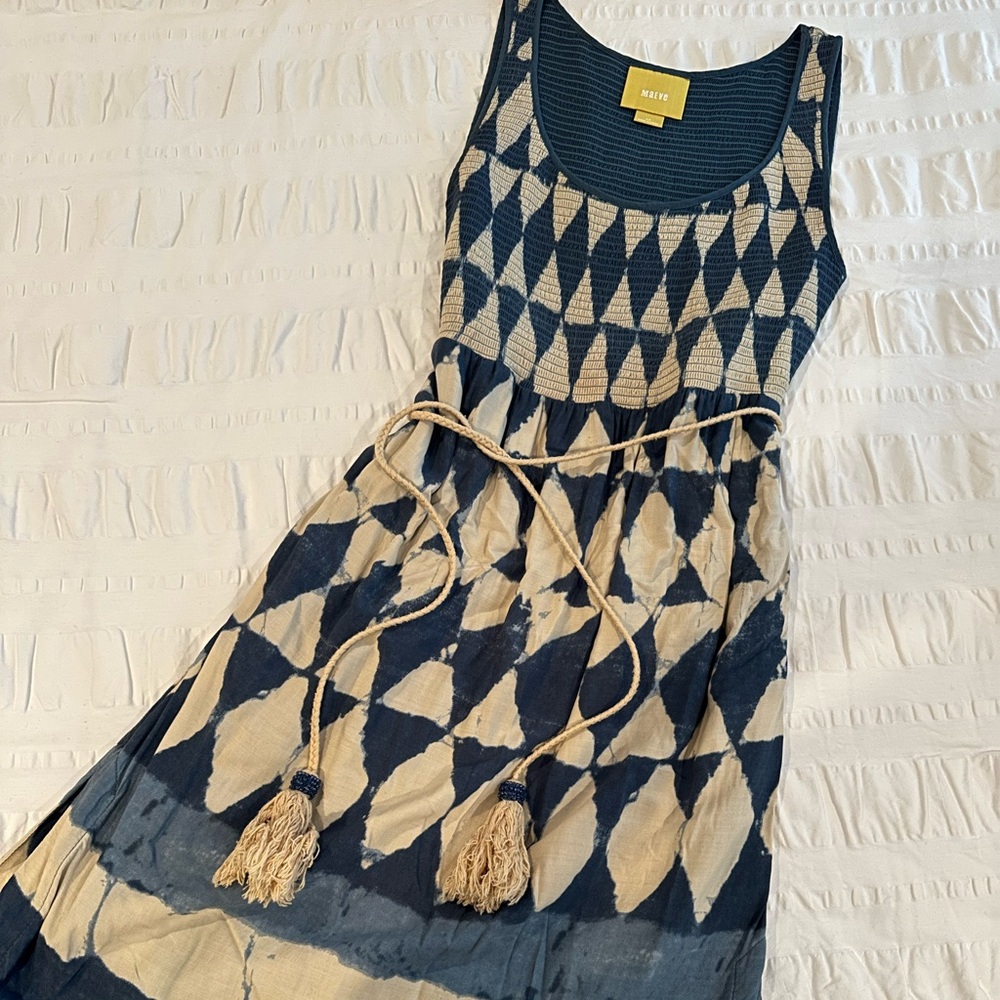 Anthropologie abstract design Dress